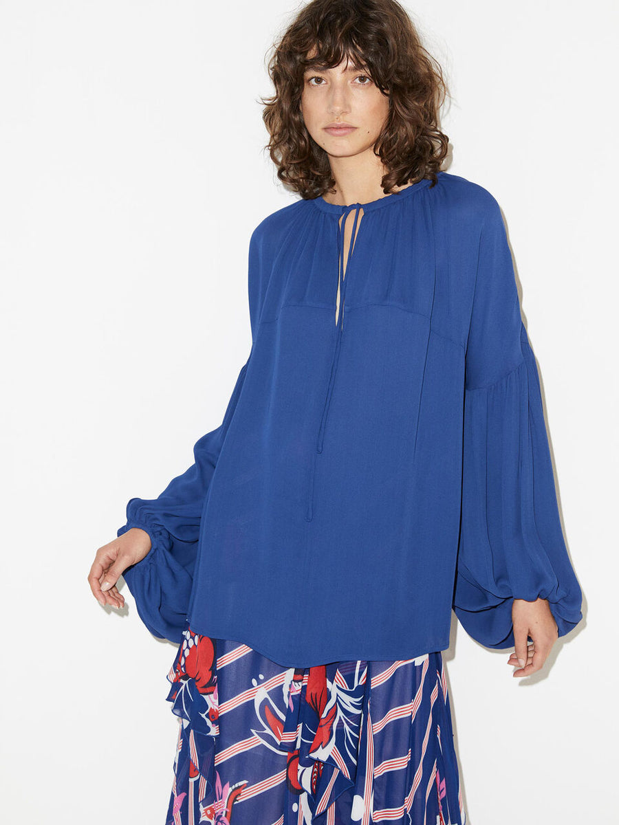 KYRA TOP ULTRAMARINE BY MALENE BIRGER