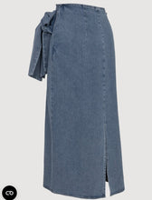 NAOMI DENIM SKIRT - LES SOEURS