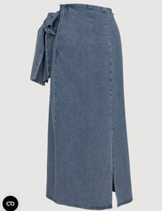 NAOMI DENIM SKIRT - LES SOEURS