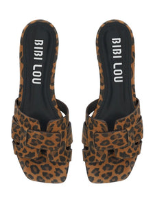 LEOPARD HOLLY  FLATS - BIBI LOU